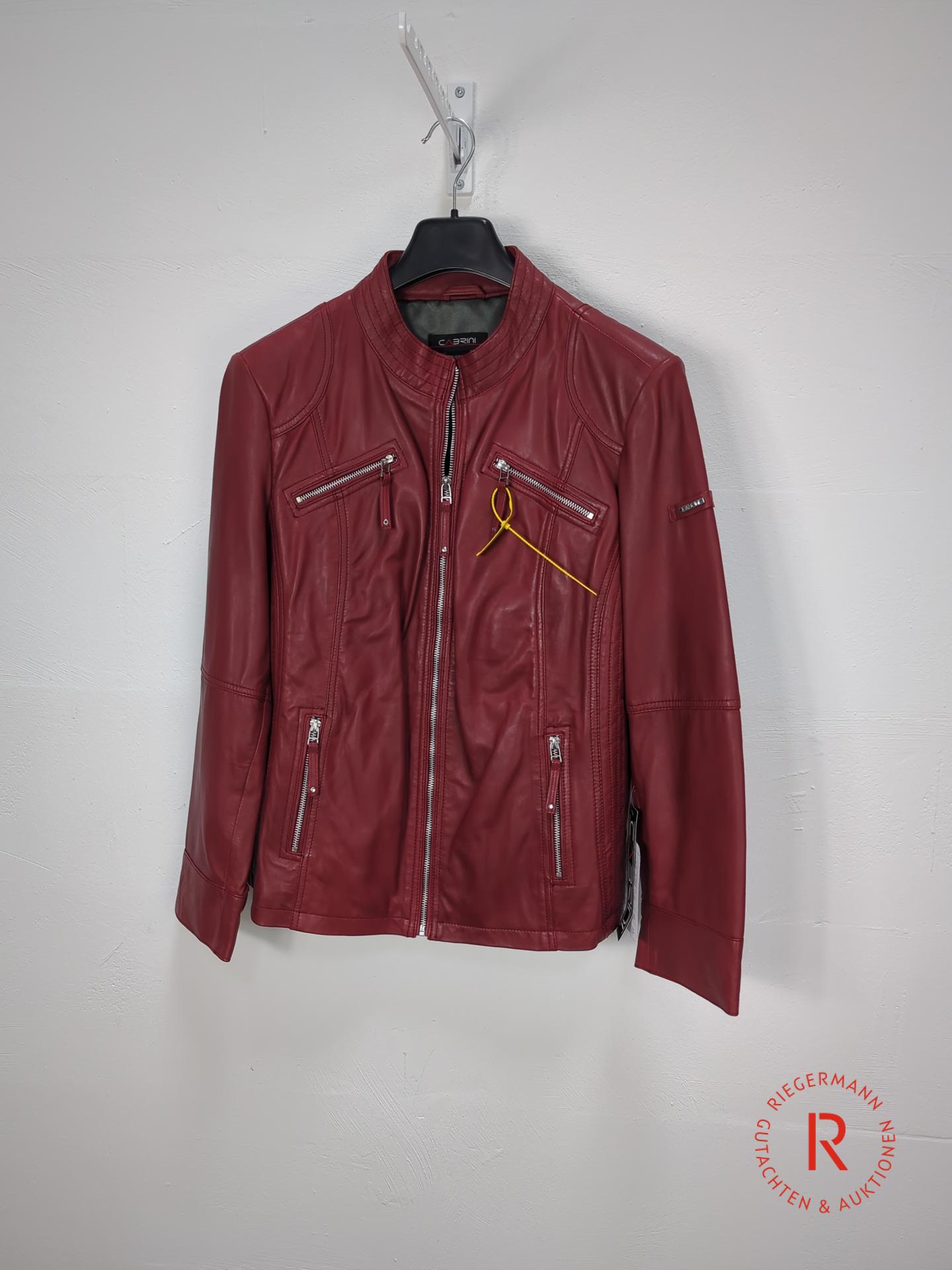DAMEN LEDERJACKE GRÖSSE 48